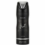 اسپری حیاتی مشکی لطافه با رایحه خنک 200 میل