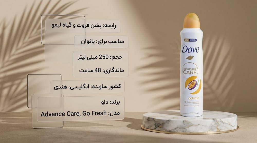اسپری داو پشن فروت